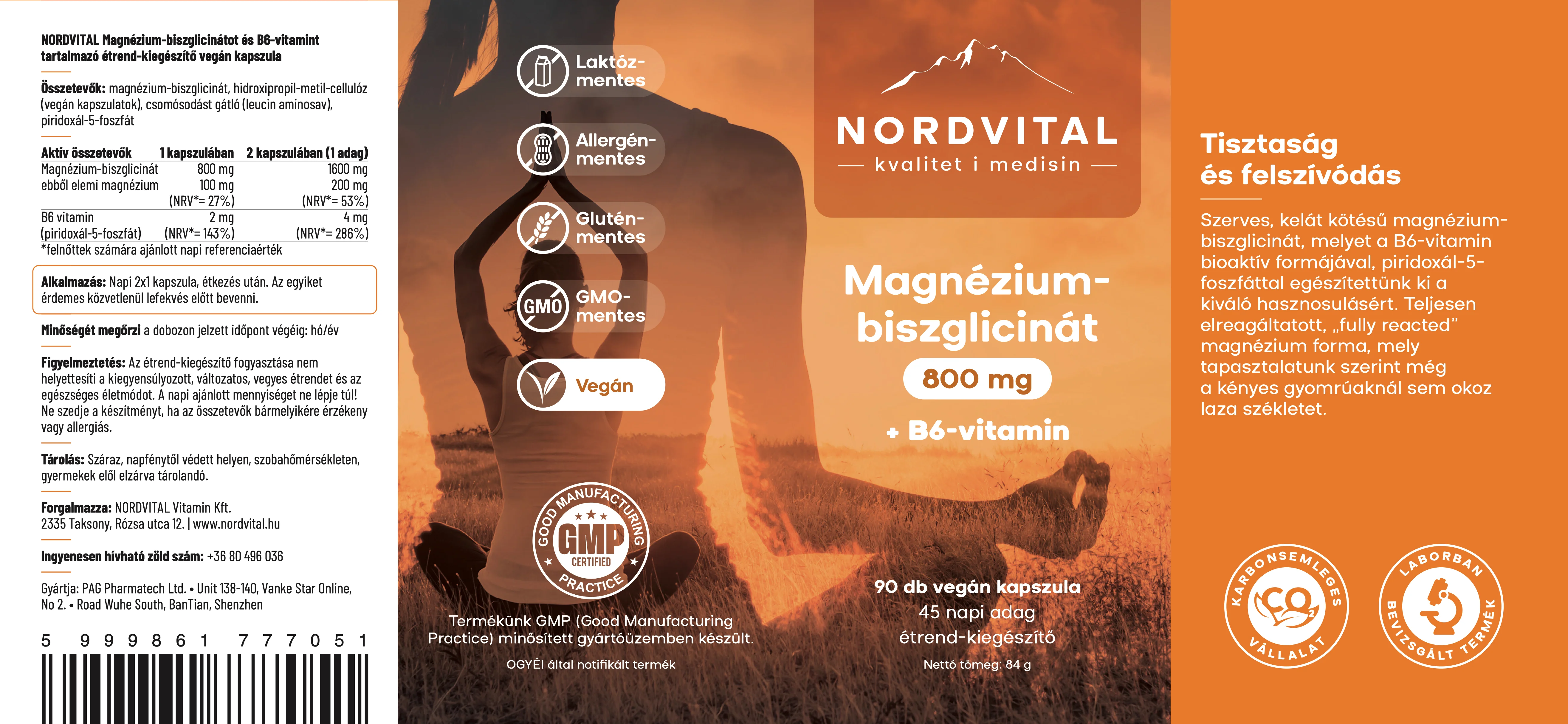 Magnézium-biszglicinát + B6 - 90db - Image 4